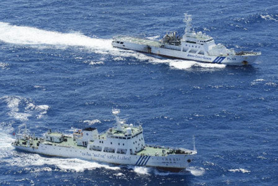 Japonia protestează împotriva intrării unor vase chineze în apele teritoriale disputate